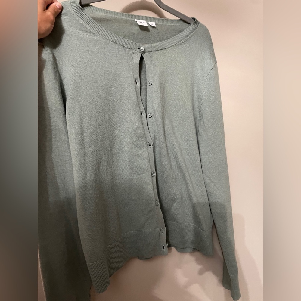 2 cardigans (H&M and gap)
